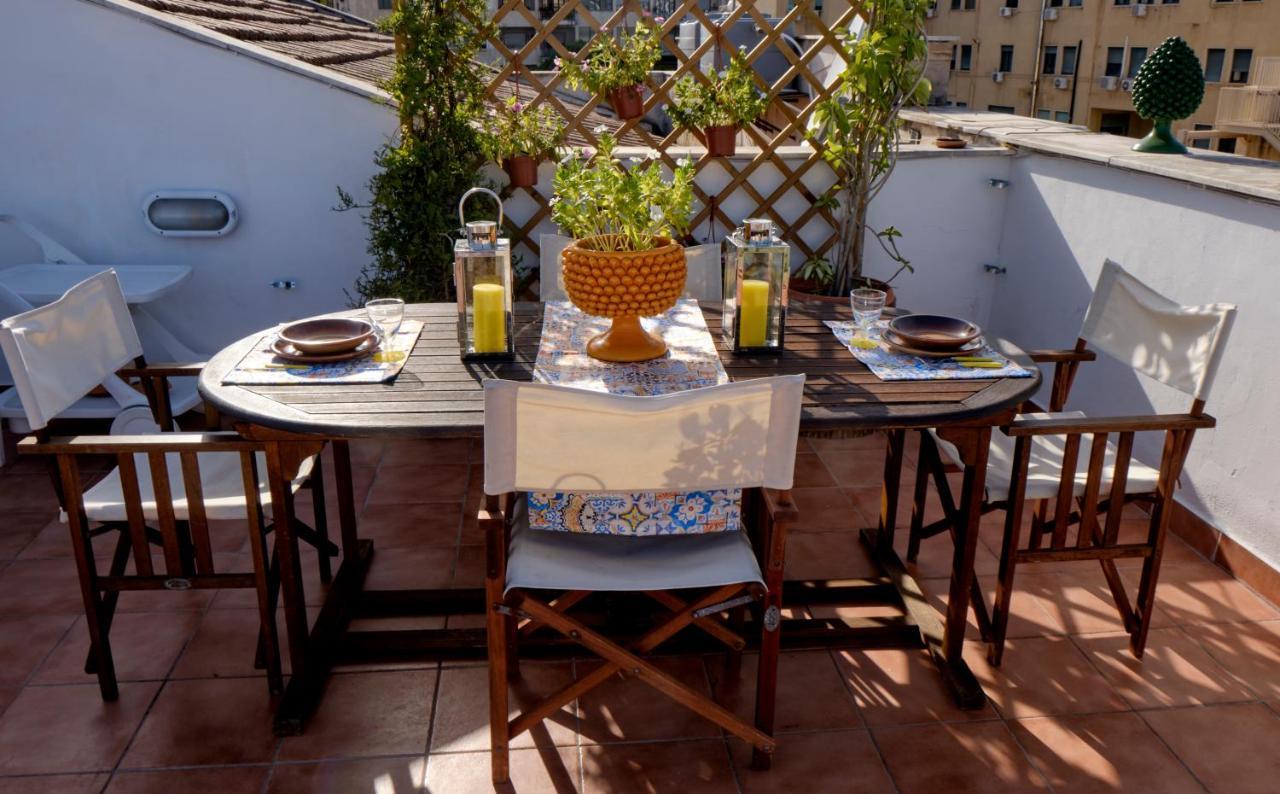 Appartement Attico Con Terrazza Sul Porto à Palerme Extérieur photo