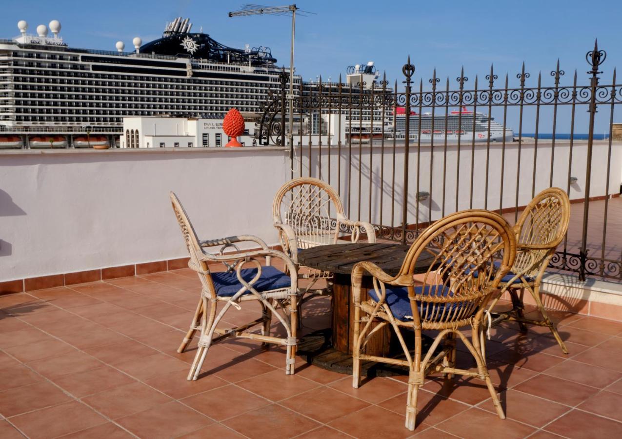 Appartement Attico Con Terrazza Sul Porto à Palerme Extérieur photo
